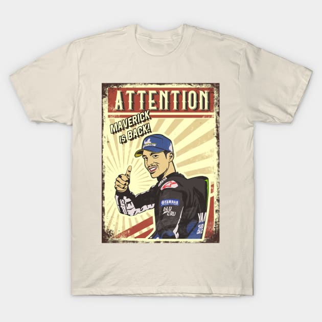 Maverick Is Back! T-Shirt by Kiflipelu25